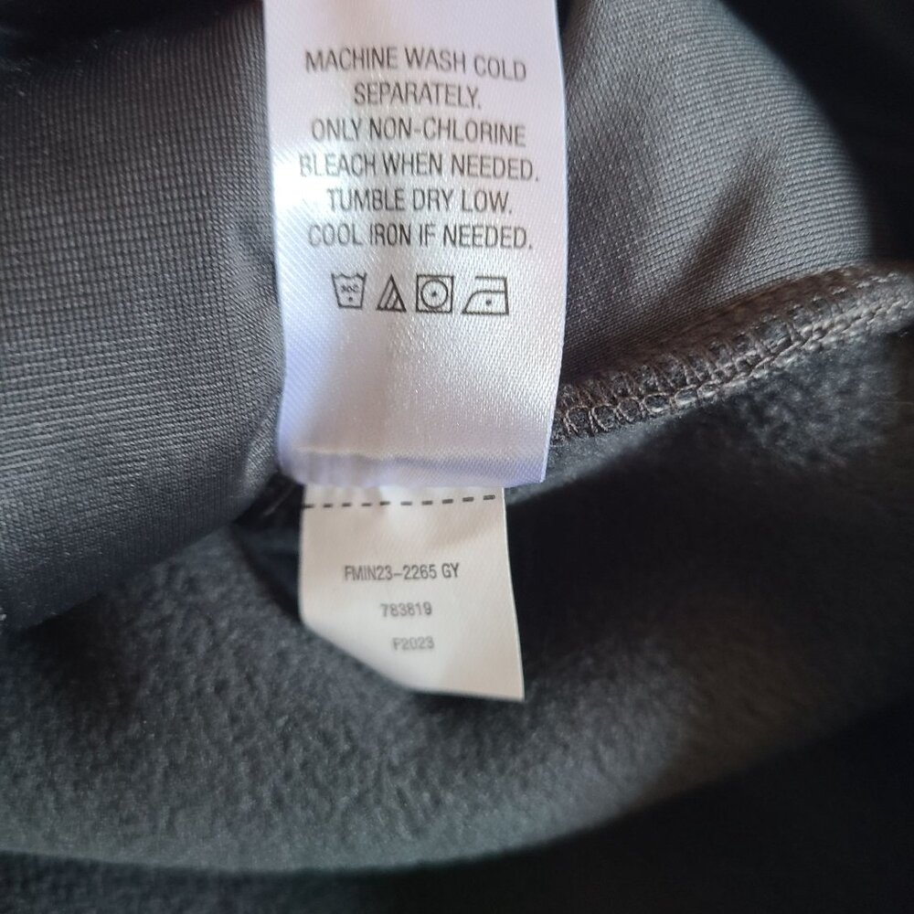 Ridgecut Toughwear Mens Sherpa Fleece Pullover 2XL Gray With Black Warm Workwear - Picture 12 of 12